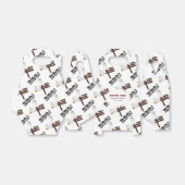 Barbecue BBQ Grilling Party Favor Box Bedankdoosjes (Uitgevouwen)