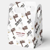 Barbecue BBQ Grilling Party Favor Box Bedankdoosjes (Geopend)