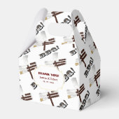 Barbecue BBQ Grilling Party Favor Box Bedankdoosjes (Voorkant Zijde)