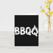 Barbecue Bbq Joke Gift For Grill Timer Smoker Camn Kaart (Gele Bloem)