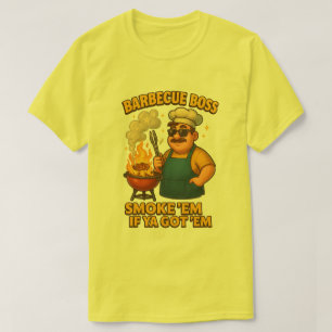 Barbecue Boss – BBQ Dad T-Shirt Design