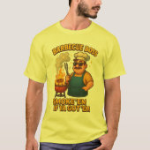 Barbecue Boss – BBQ Dad T-Shirt Design (Voorkant)