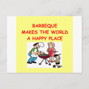 barbecue briefkaart