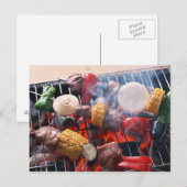 Barbecue Briefkaart (Voorkant / Achterkant)