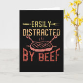 Barbecue cadeau kaart (Gele Bloem)