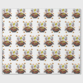 Barbecue cadeaupapier (Vlak)