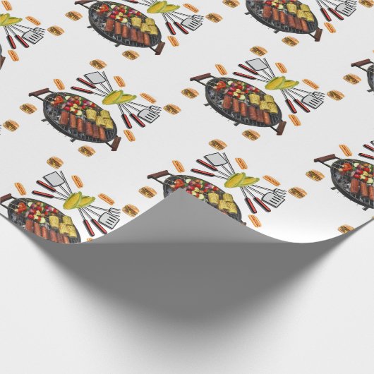 Barbecue cadeaupapier (Hoek)