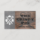 barbecue | Chef-Pet en -gereedschap Visitekaartje (Voorkant)