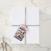 Barbecue Cookout Koe Grilling Shrimp Cadeaulabel (Met Touw)