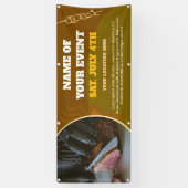 Barbecue-evenement aangepaste banner (Verticaal)