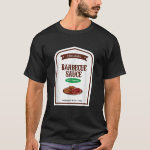 Barbecue Family Sauce Costume Easy Halloween Unifo T-shirt