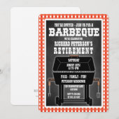 Barbecue Feest Uitnodigingen (Voorkant / Achterkant)