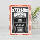 Barbecue Feest Uitnodigingen (Staand voorkant)