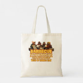 Barbecue Funny Song Jug Band Frogtown Kerstmis Tote Bag (Achterkant)
