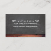 Barbecue gereedschap Rundvlees Pluimvee | Trim van Visitekaartje (Achterkant)