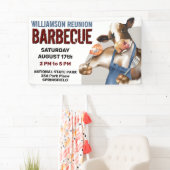 Barbecue Grilfestival Koe Grillend Garnalen Spandoek (Insitu)