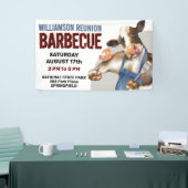 Barbecue Grilfestival Koe Grillend Garnalen Spandoek (Beurs)