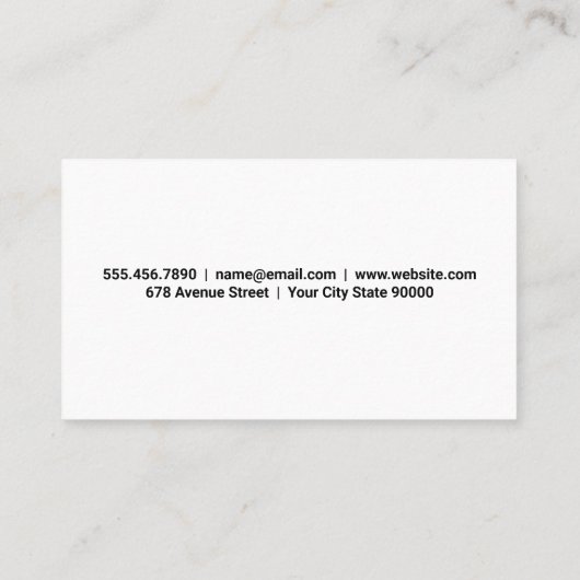 Barbecue Grill Hout Achtergrond Visitekaartje (Achterkant)