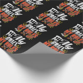 Barbecue Grill Joke Meat Lover Grilling Funny BBQ Cadeaupapier (Hoek)