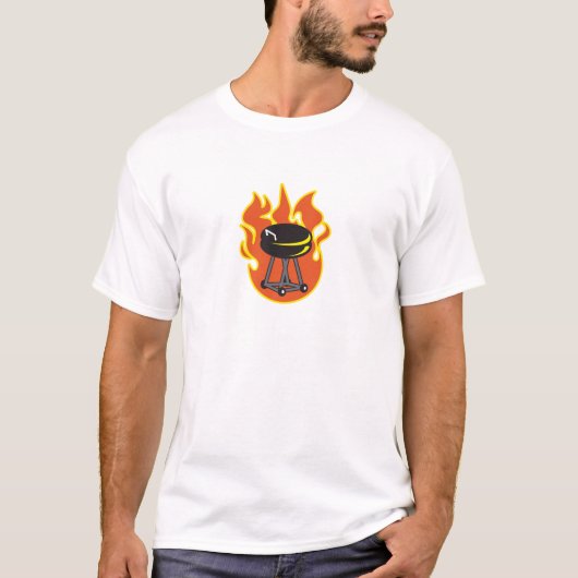 BARBECUE GRILL T-SHIRT (Voorkant)
