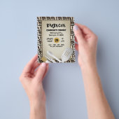 Barbecue Grillen Picknick Flyer (Hand)