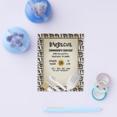 Barbecue Grillen Picknick Flyer (Enkel)