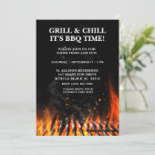 Barbecue Grillen Zomer Kaart (Staand voorkant)