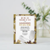 Barbecue Grilling Kaart (Staand voorkant)