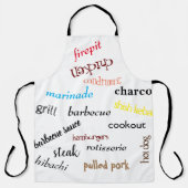 Barbecue Grilling Schort (Voorkant)