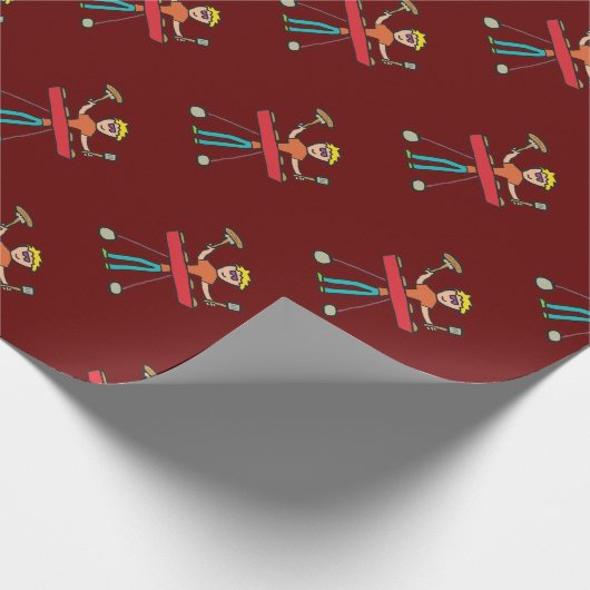 Barbecue Grillmaster BBQ Cadeaupapier (Hoek)