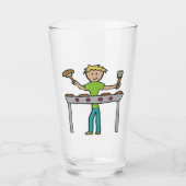 Barbecue Grillmaster BBQ Glas (Voorkant)