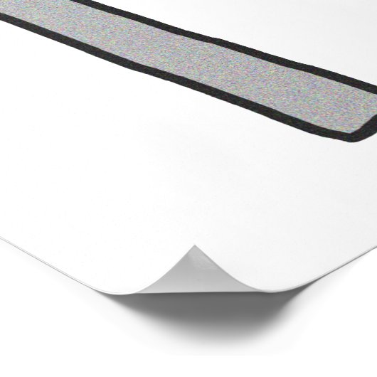 Barbecue Grillmaster BBQ Poster (Hoek)