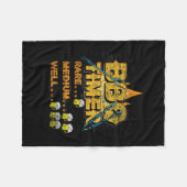 Barbecue Grillmaster Bier Drink Griller Vleesbiefs Fleece Deken (Voorkant (Horizontaal))