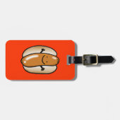 barbecue hotdog bagagelabel (Voorkant horizontaal)
