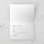 Barbecue Invitation Kaart for Labour Day (Binnen)