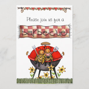 barbecue Invites Kaart
