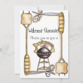 barbecue Invites Kaart (Voorkant)