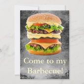 barbecue kaart (Voorkant)