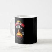 Barbecue Koning van de Grill Koffiemok (Voorkant links)