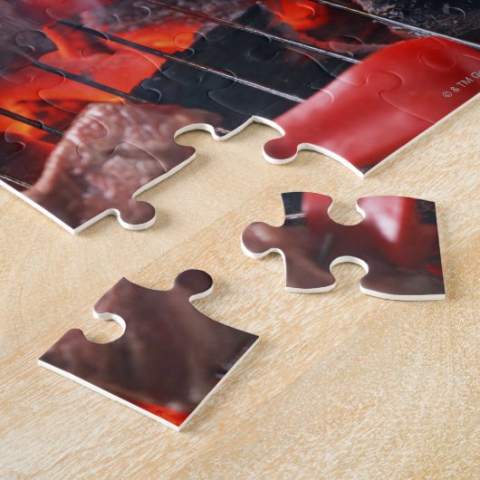 barbecue legpuzzel (Zijkant)
