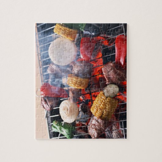 barbecue legpuzzel (Verticaal)