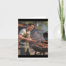 Barbecue Man Kaart