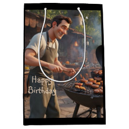 Barbecue Man Medium Cadeauzakje