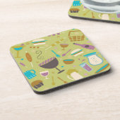 Barbecue Patroon Bier Onderzetter (Linkerzijde)