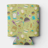 Barbecue Patroon Blikjeskoeler (Achterkant)