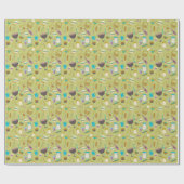 Barbecue Patroon Cadeaupapier (Vlak)