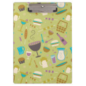 Barbecue Patroon Klembord (Voorkant)