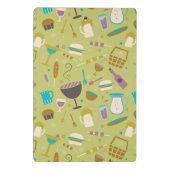 Barbecue Patroon Mini Klembord (Achterkant)