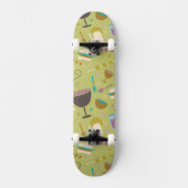 Barbecue Patroon Skateboard (Voorkant)