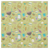 Barbecue Patroon Stof (Swatch)